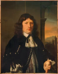 Portrait of a Gentleman, Half Figure Facing Right
