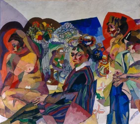 Company at the table