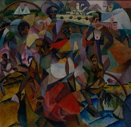 The Study of Symbolic Similarities in the Portrait of Marianna Lentulova