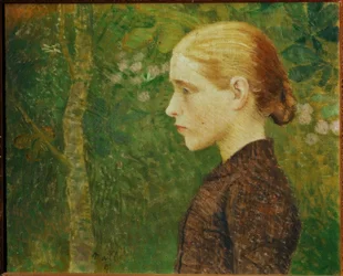 Aristide Maillol / Portrait Bust of a Peasant Girl, 1891