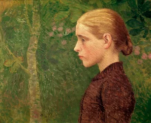 Bust of Young Peasant (detail)