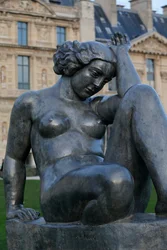 Jardin des tuileries, Aristide Maillol, Montagne 1937, Paris, France