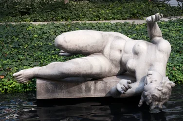 The River, by Aristide Maillol, in the Sculpture Garden, Museum of Modern Art, New York