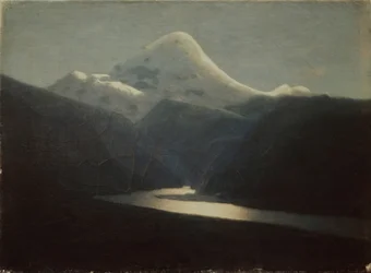 At the Mount Elbrus, 1870s