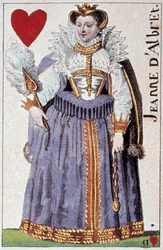 Representation of Queen Joan of Albret (Joan III of Navarre) (1528-1572) (detail)