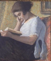 Young Girl Reading