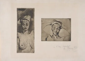 Nude with Hands Behind Her Head