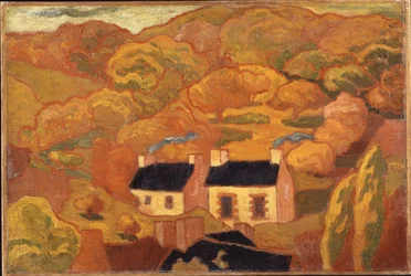 Two Thatched Cottages