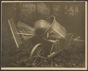 Wheelbarrow with Tools