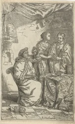 Two Women by a Pisspot