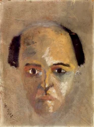 Arnold Schoenberg - self portrait