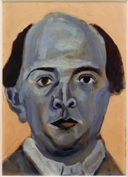 Blue Self-Portrait