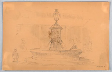 Fountain at Nevers