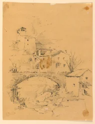 Mill Over a Stream