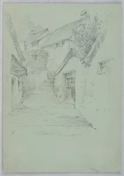 Narrow Steps between Houses