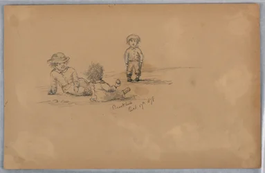 Sketch of Three Children