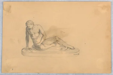 Study of a Statue, or Cast