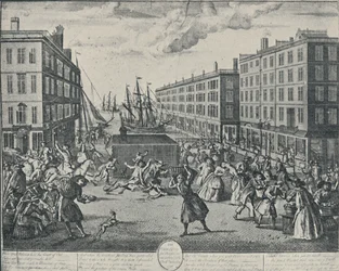 The Humours of Billingsgate, 1736