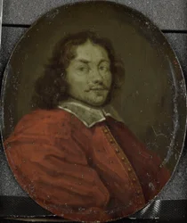 Portrait of Matthijs Gansneb, called Tengnagel, Poet in Amsterdam