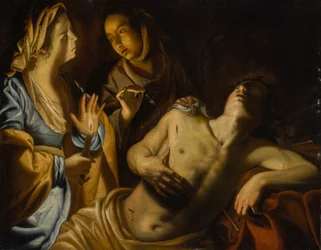 Saint Sebastian Tended by Saint Irene