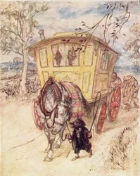 Illustration for The Wind in the Willows by Kenneth Grahame