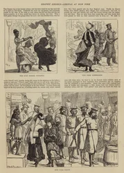 Graphic America, Arrival at New York