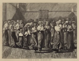 Shakers at Meeting, the Religious Dance