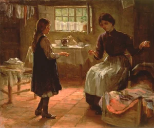 Domestic Lesson, c.1890