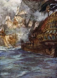 Avery, the Pirate, Taking the Two Armed Danish Ships