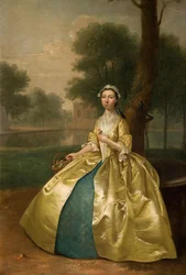 Portrait of a Woman in Gold