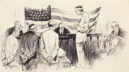The Court Room Scene