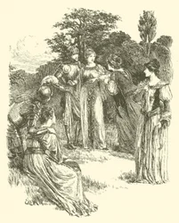 The Legend Of Britomart, The Golden Girdle Awarded