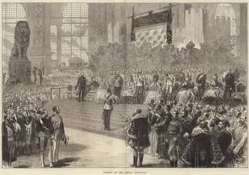 Opening of the Vienna Exhibition