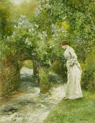 The Mill Stream in Spring