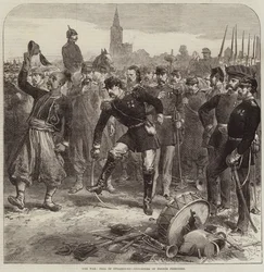 The War, Fall of Strasbourg, Departure of French Prisoners