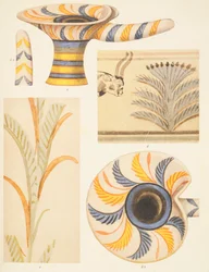 Detail of the pottery decorations from Knossos