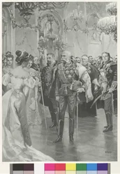 The Emperor Holding the Seat Rows in Front of the Stage