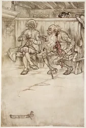 I have even talked with Rip Van Winkle myself, who, when I last saw him, was a very venerable old man., from Rip Van Winkle by Washington Irving, pub. 1910