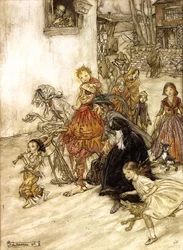 Illustration to Mother Goose