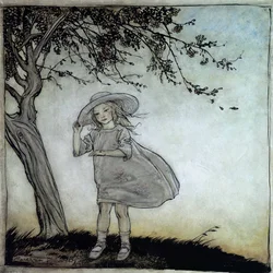 Ladybird, Ladybird Fly Away Home, illustration from Mother Goose, the Old Nursery Rhymes