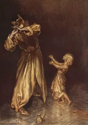 Little Marygold was a Golden Statue, Illustration from 