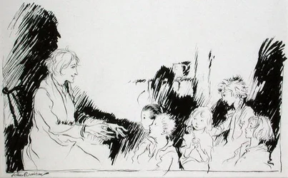 Long Stories of Ghosts, Witches and Indians, illustration from 
