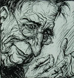The Flea and the Man, illustration from 