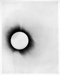 Solar eclipse, plate from 