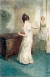 Illustration for Northanger Abbey by Jane Austen