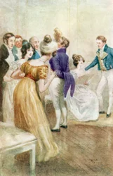 Illustration for Northanger Abbey by Jane Austen