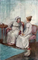 Illustration for Northanger Abbey by Jane Austen