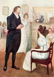 Illustration for Pride and Prejudice by Jane Austen