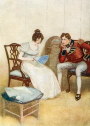 Illustration for Pride and Prejudice by Jane Austen