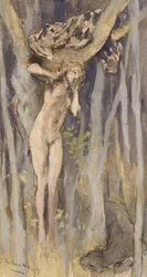 Hamadraid - Spirit of a Tree, c.1890